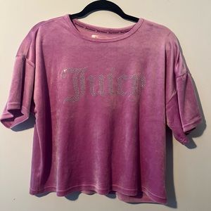 JUICY COUTURE velvet sleep shirt
